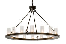 2nd Avenue Designs White 178075 - 48&#34;W Loxley 16 LT Chandelier