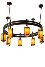 2nd Avenue Designs White 179542 - 67&#34; Wide Beartooth 8 Light Chandelier