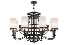 2nd Avenue Designs White 180019 - 46&#34;W Saxony 8 LT Chandelier