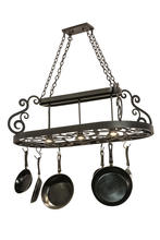 2nd Avenue Designs White 180668 - 48&#34; Long Neo Pot Rack