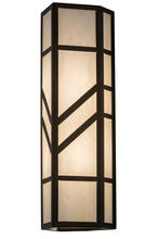 2nd Avenue Designs White 181183 - 7&#34;W Santa Fe Wall Sconce