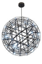 2nd Avenue Designs White 189746 - 44&#34;W Geosphere 32 LT Pendant