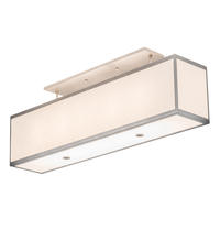 2nd Avenue Designs White 190149 - 48&#34;L Quadrato Lounge Oblong Pendant