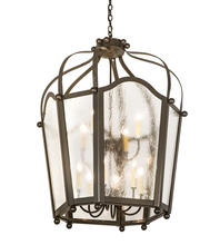 2nd Avenue Designs White 191316 - 33&#34; Wide Citadel 10 Light Pendant