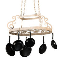 2nd Avenue Designs White 194373 - 38&#34;L Neo Pot Rack