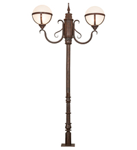 2nd Avenue Designs White 200261 - 84&#34; High Bola Tavern Street Lamp