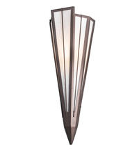 2nd Avenue Designs White 200428 - 7.25&#34; Wide Brum Wall Sconce