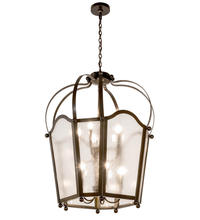 2nd Avenue Designs White 203753 - 33&#34; Wide Citadel 10 Light Pendant