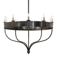 2nd Avenue Designs White 215483 - 54&#34; Wide Parnella 10 Light Chandelier