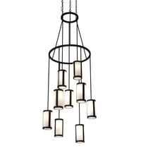 2nd Avenue Designs White 215598 - 35&#34; Wide Cartier 9 Light Chandelier