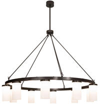 2nd Avenue Designs White 218453 - 76&#34; Wide Loxley Needham 10 Light Chandelier