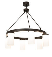 2nd Avenue Designs White 218501 - 46&#34; Wide Loxley Needham 6 Light Chandelier