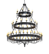 2nd Avenue Designs White 220303 - 96&#34; Wide Marta 56 Light Three Tier Chandelier