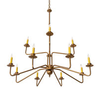 2nd Avenue Designs White 220461 - 42&#34; Wide Yanis 12 Light Two Tier Chandelier