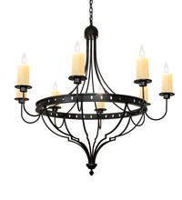 2nd Avenue Designs White 220739 - 48&#34; Wide Bottini 8 Light Chandelier