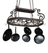 2nd Avenue Designs White 226654 - 38&#34; Long Neo Pot Rack