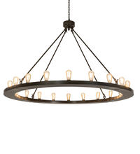 2nd Avenue Designs White 231228 - 60&#34; Wide Loxley 20 Light Chandelier