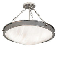 2nd Avenue Designs White 235343 - 20&#34; Wide Dionne Inverted Pendant