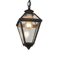 2nd Avenue Designs White 235795 - 6&#34; Square Cranz Lantern Mini Pendant