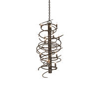 2nd Avenue Designs White 240052 - 21&#34; Wide Cyclone 12 Light Chandelier