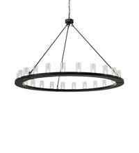 2nd Avenue Designs White 242137 - 72&#34; Wide Loxley 24 Light Chandelier