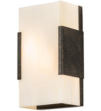 2nd Avenue Designs White 243448 - 5&#34; Wide Quadrato Vicio Wall Sconce