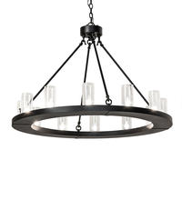 2nd Avenue Designs White 244280 - 42&#34; Wide Loxley 12 Light Chandelier