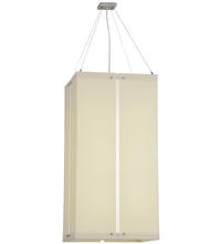 2nd Avenue Designs White 246591 - 22&#34; Square Quadrato Linne Pendant