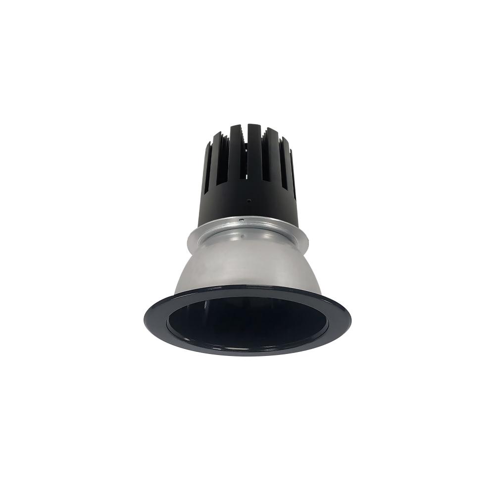 4&#34; Sapphire III Round Open Reflector, 2500lm, 4000K, Spot Optic, Black Reflector/Black Flange