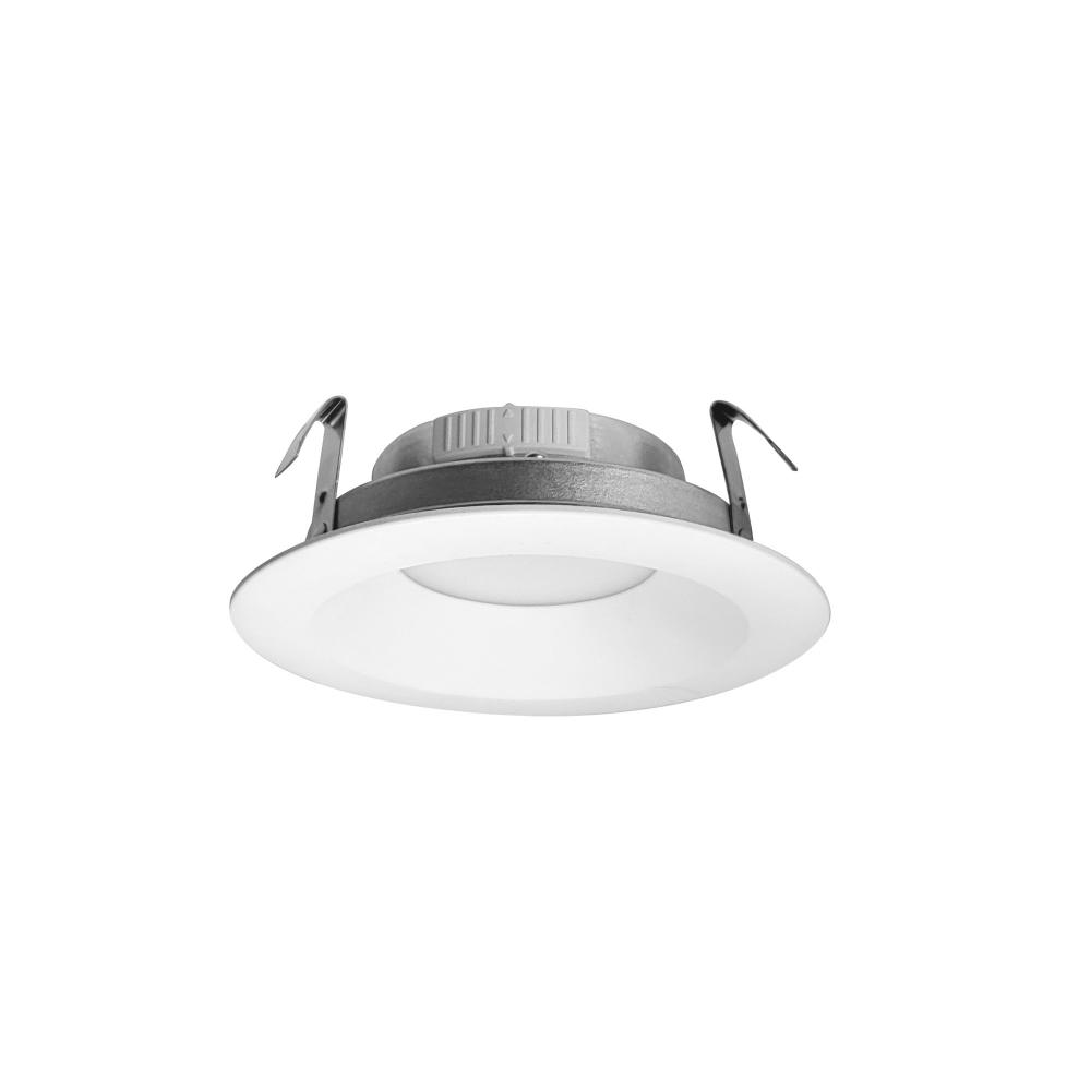 6&#34; Contractor Series LED Retrofit Reflector with Selectable CCT, Matte Powder White (12-Pack)