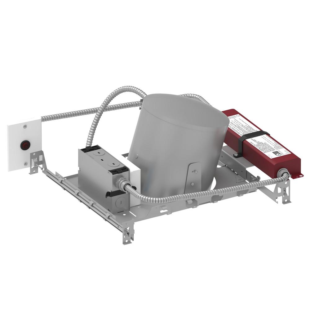6&#34; Marquise III IC AT Slope New Construction Housing w/ Remote Test Switch EM Driver, 16W /