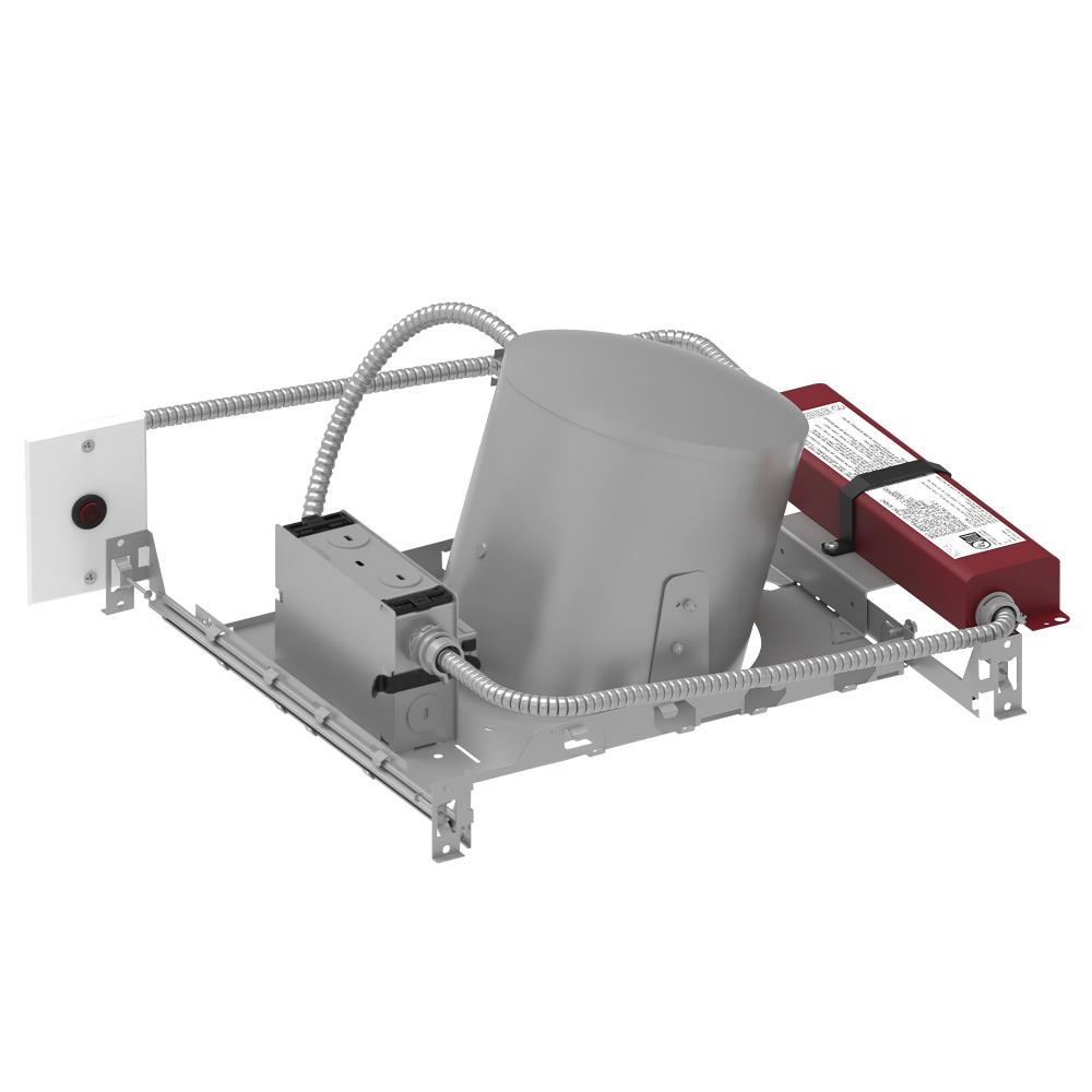 6&#34; Marquise III IC AT Slope New Construction Housing w/ Remote Test Switch EM Driver, 16W /