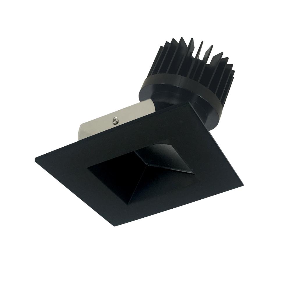 4&#34; Iolite LED Square Wall Wash, 1500lm/2000lm (varies by housing), 2700K, Black Reflector /