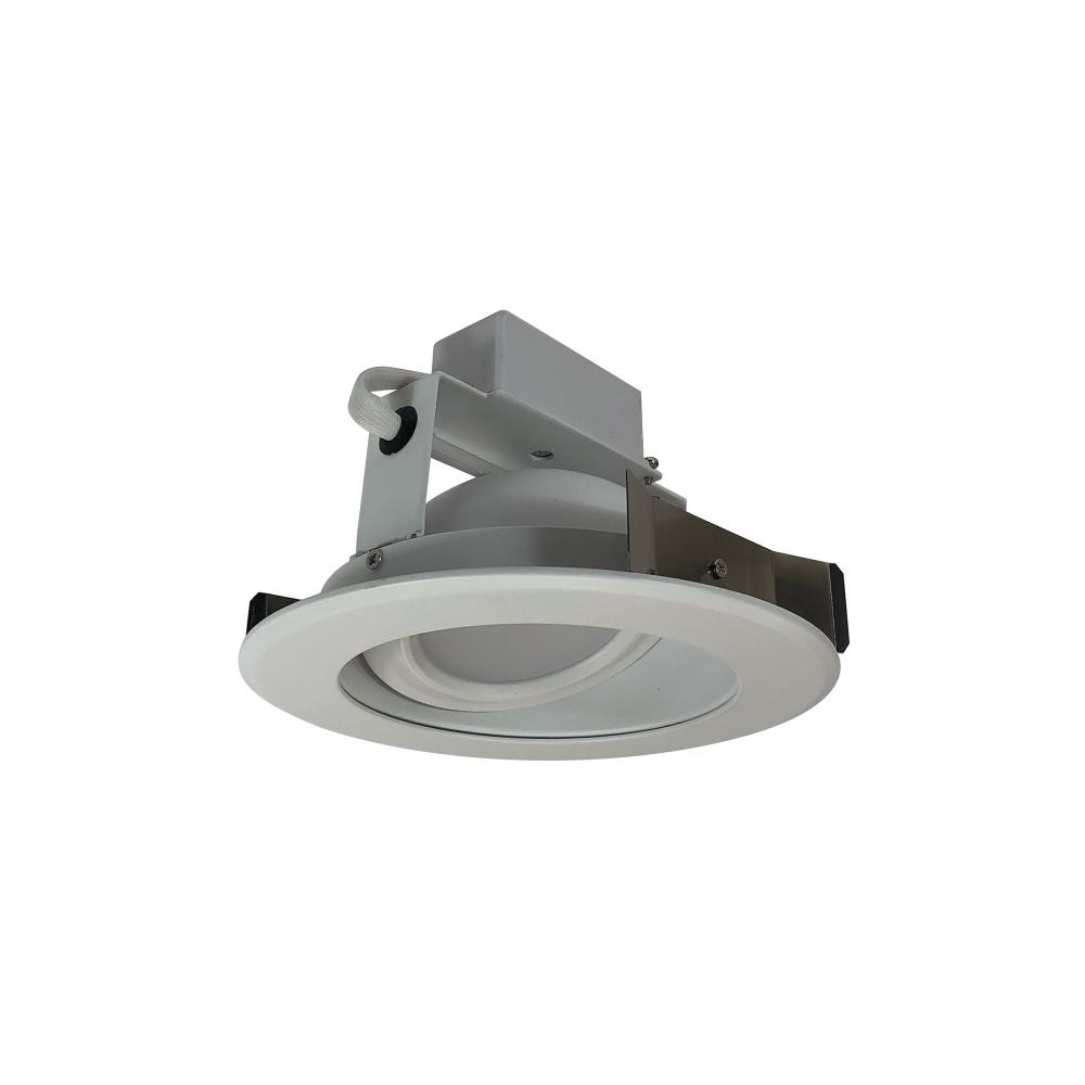 5&#34; Cobalt Adjustable LED Retrofit, 1200lm / 14W, 3000K, White Reflector / White Flange