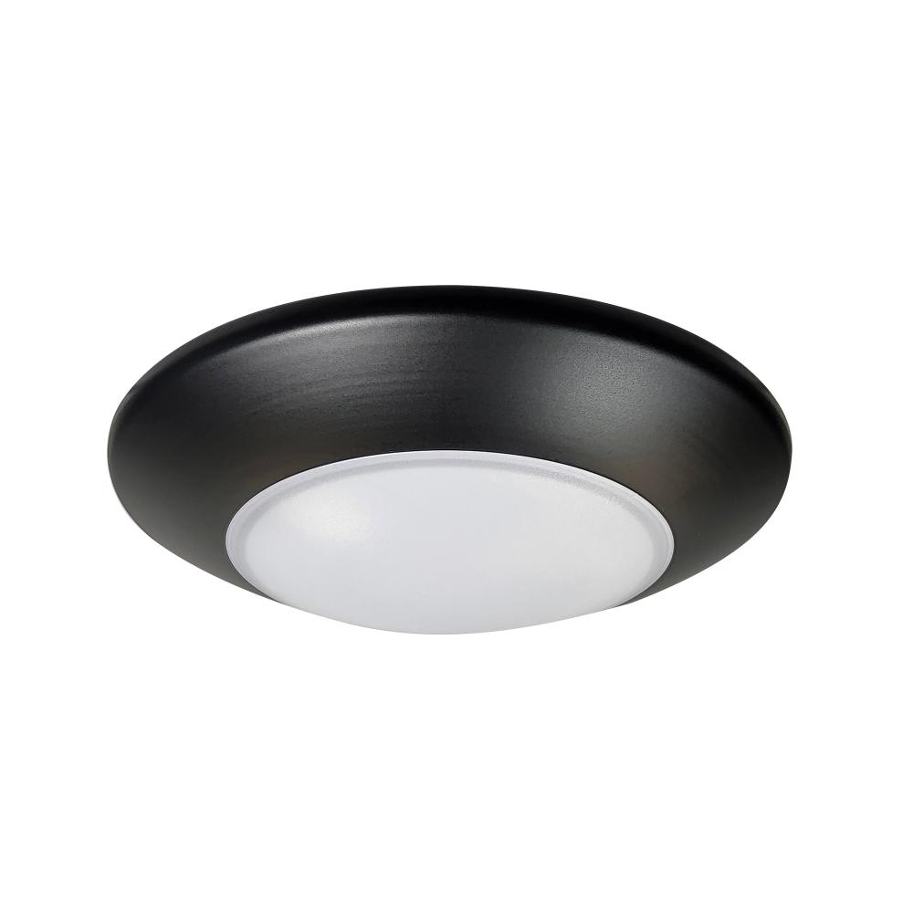 4&#34; AC Opal LED Surface Mount, 700lm / 10.5W, 3000K, Black finish