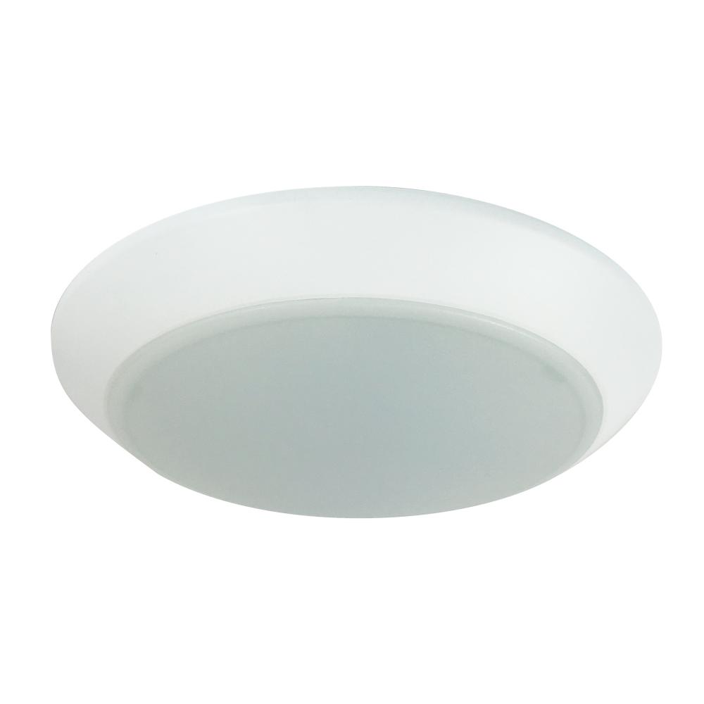 8&#34; AC Opal LED Surface Mount, 2150lm / 30W, 5000K, White finish