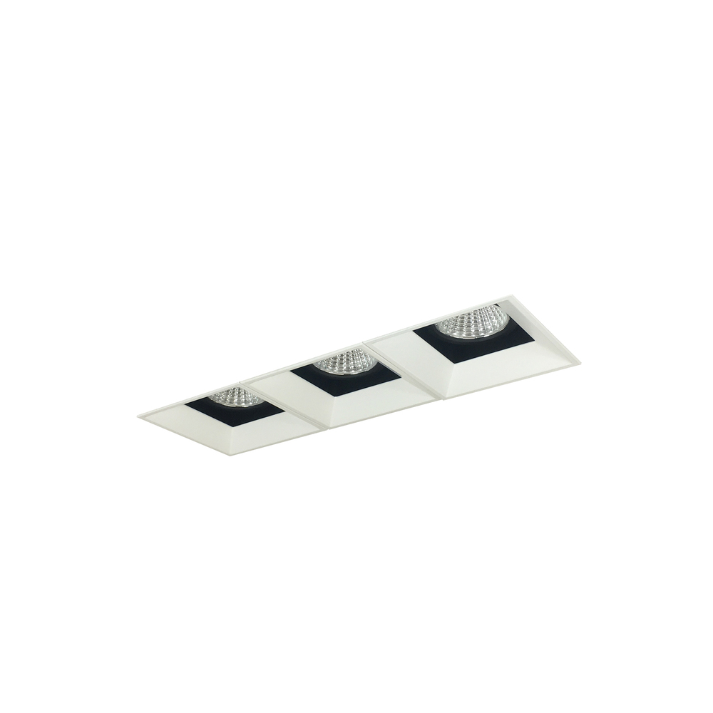 Iolite MLS 3-Head Trimless Reflector Kit, 3000K, 1000lm, Black/MPW Fixed Downlt. Trims