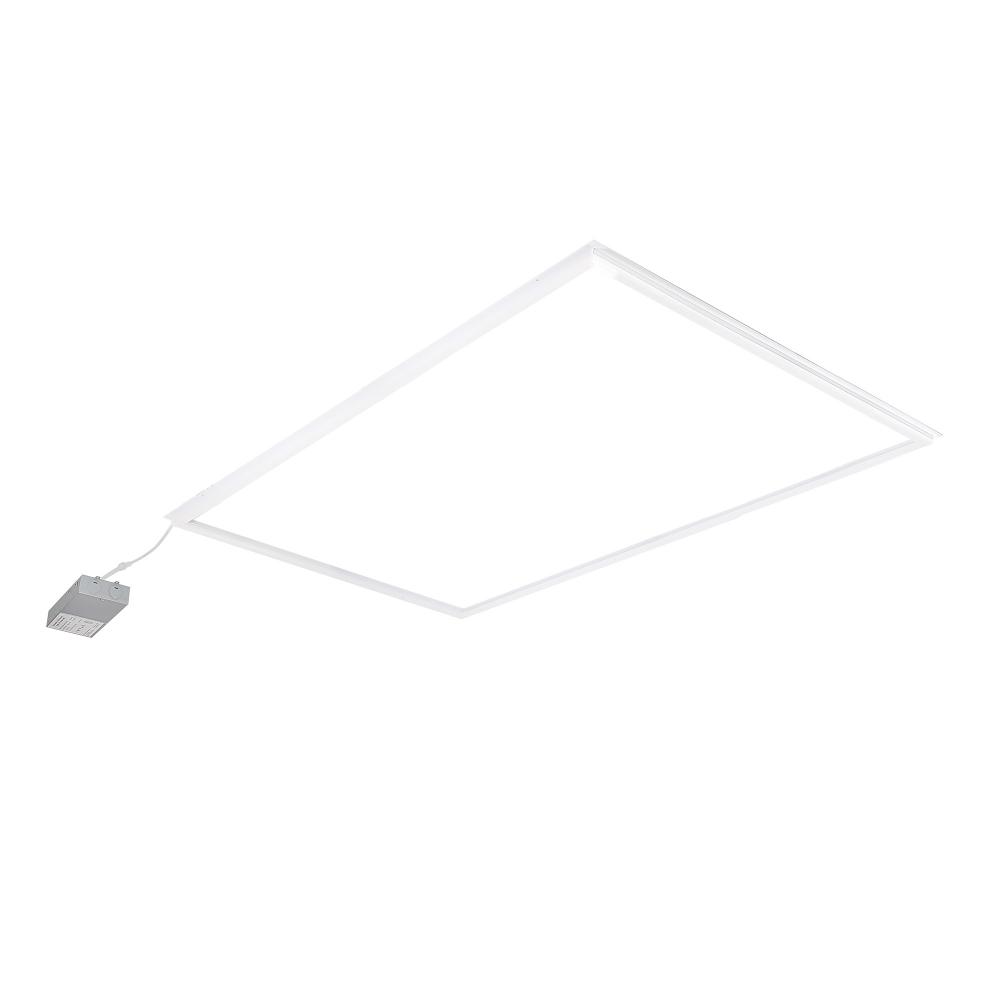 2&#39;x4&#39; LED Frame Light with Selectable Lumens & CCT, White Finish