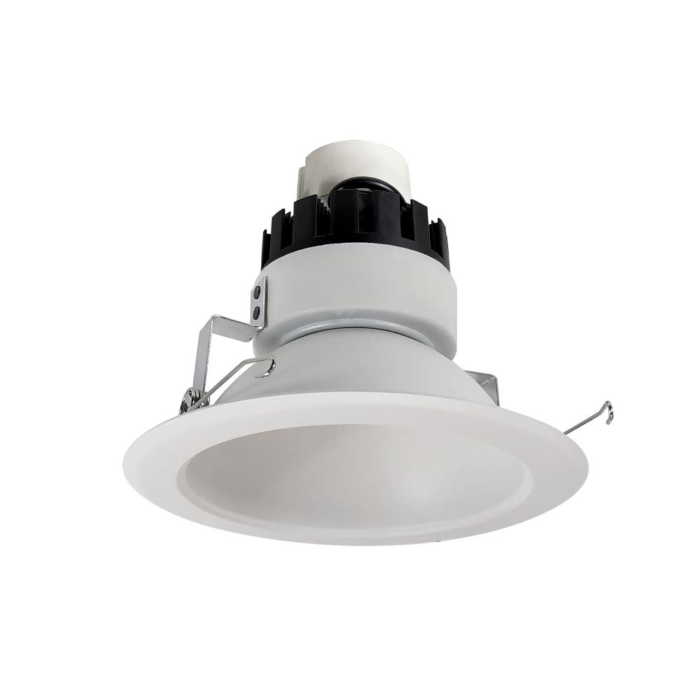 6&#34; Marquise III Retrofit, Matte Powder White Reflector/Matte Powder White Flange, 120-277V;