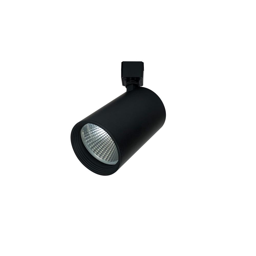 Jason PS LED Track Head, 1450lm / 20W, Selectable CCT 3000/3500/4000K, Narrow Flood, Black