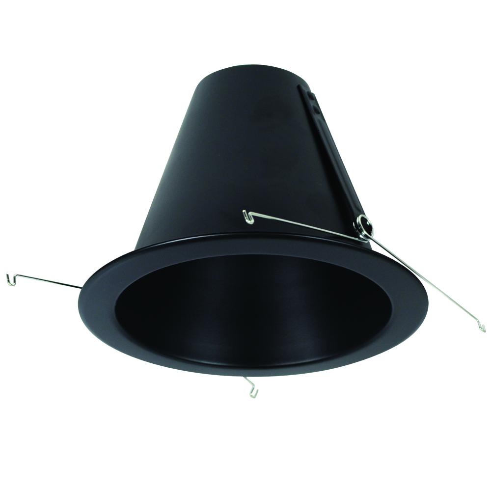 6&#34; Air-Tight Aluminum Cone Reflector, Black