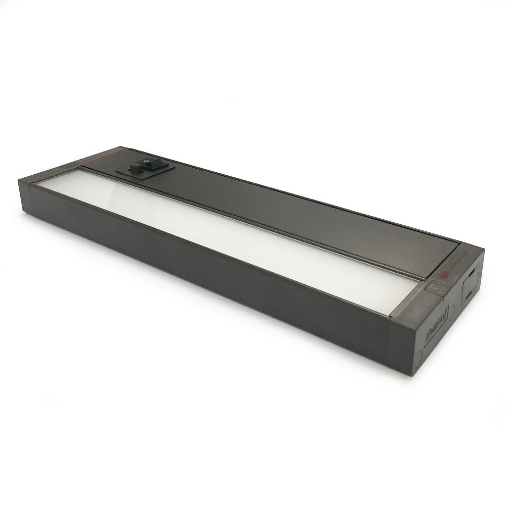 8&#34; LEDUR Tunable White LED Undercabinet, 2700/3000/3500K, Bronze