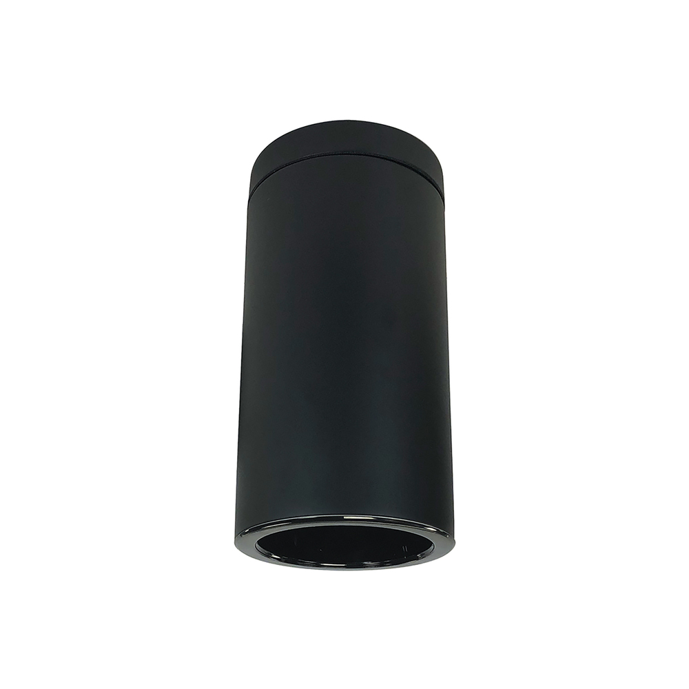 6&#34; Sapphire III Surface Mount Black Cylinder, Black Reflector/Black Flange, 120-277; 0-10V