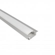 Nora NATL2-C23A - 4&#39; Shallow Channel with Wings for COB Tape Light, Aluminum Finish