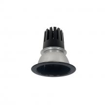 Nora NC3-41L340SBB - 4&#34; Sapphire III Round Open Reflector, 2500lm, 4000K, Spot Optic, Black Reflector/Black Flange