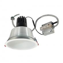 Nora NCR3-81L435FP01MPW - 8" Sapphire III Retrofit, Matte Powder White Reflector/Matte Powder White Flange, 120V; Phase