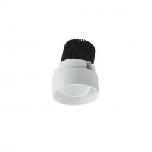 Nora NIO-2RTLA27QMPW - 2&#34; Iolite LED Round Trimless Adjustable, 10-Degree Optic, 800lm / 12W, 2700K, Matte Powder White