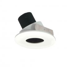 Nora NIO-4RPHA30QMPW - 4&#34; Iolite LED Round Adjustable Pinhole, 10-Degree Optic, 800lm / 12W, 3000K, Matte Powder White