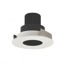 Nora NIO-4RPH40QMPW - 4&#34; Iolite LED Round Pinhole, 10-Degree Optic, 800lm / 12W, 4000K, Matte Powder White Pinhole /