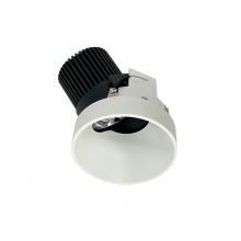 Nora NIO-4RTSLA30QWW - 4&#34; Iolite LED Round Trimless Adjustable Slot, 10-Degree Optic, 850lm / 12W, 3000K, White Finish